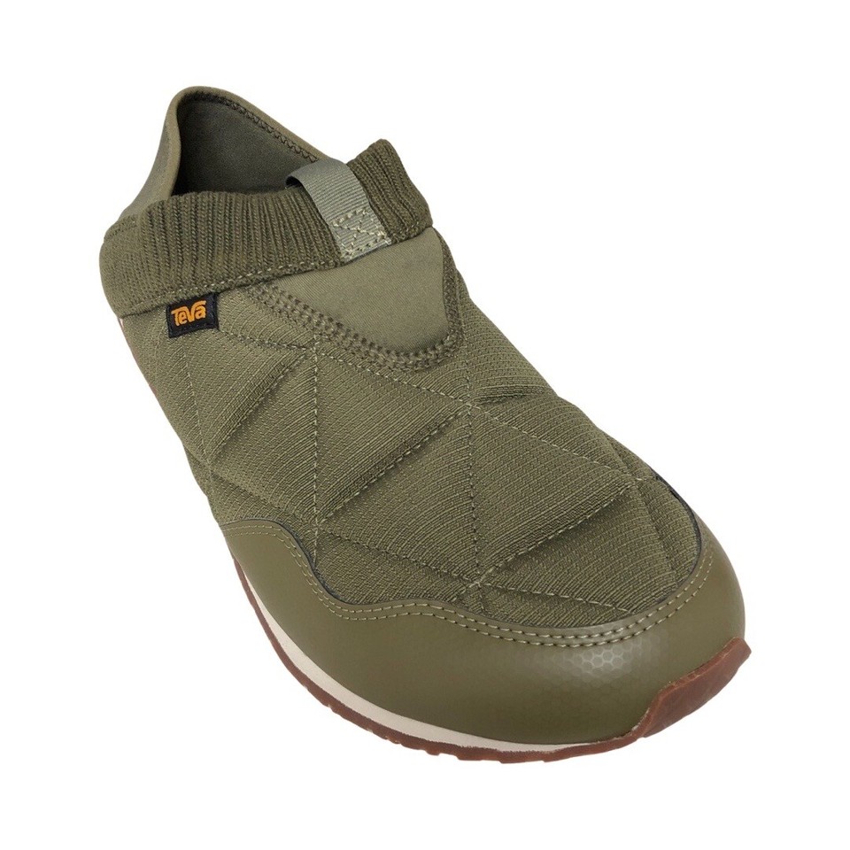 Scarpe Teva ReEmber Ember Moc Uomo, Slip On Casuali, Colore Nero/Plaza Taupe, Taglia Media