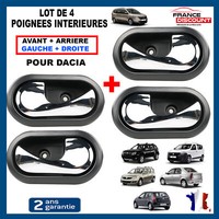 Stapel 4 Griff Innen Finition Chrom FüR Dacia Sandero Logan Duster