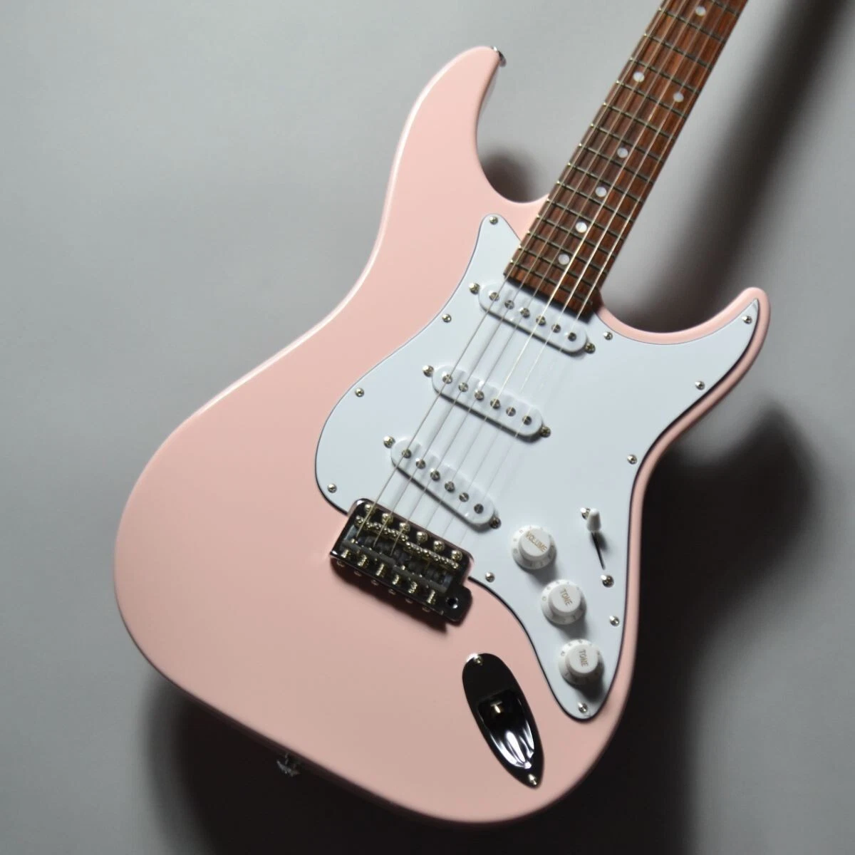 Light top pink guitar