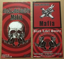 Zakk Wylde BLACK LABEL SOCIETY Double Sided TOUR PROMO POSTER FLAT of 2002 CD 