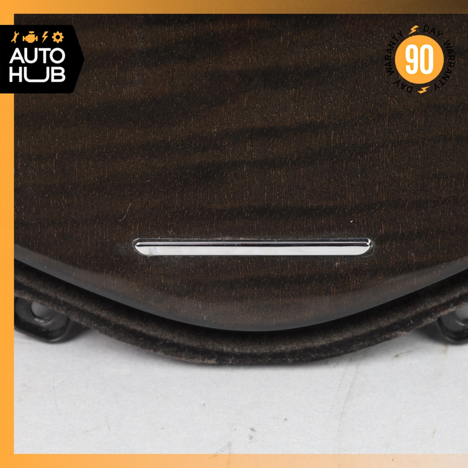 14-24 Maserati Quattroporte S Center Console Phone Holder Compartment Wood OEM