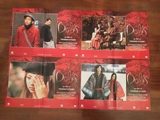 set 4 FOTOBUSTE, DOLLS ,Takeshi Kitano JAPAN Miho Kanno Nishijima VENEZIA 2002 