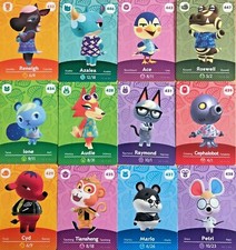 Animal Crossing Amiibo Cards Series 5 - Authentic - Choose Your Character 