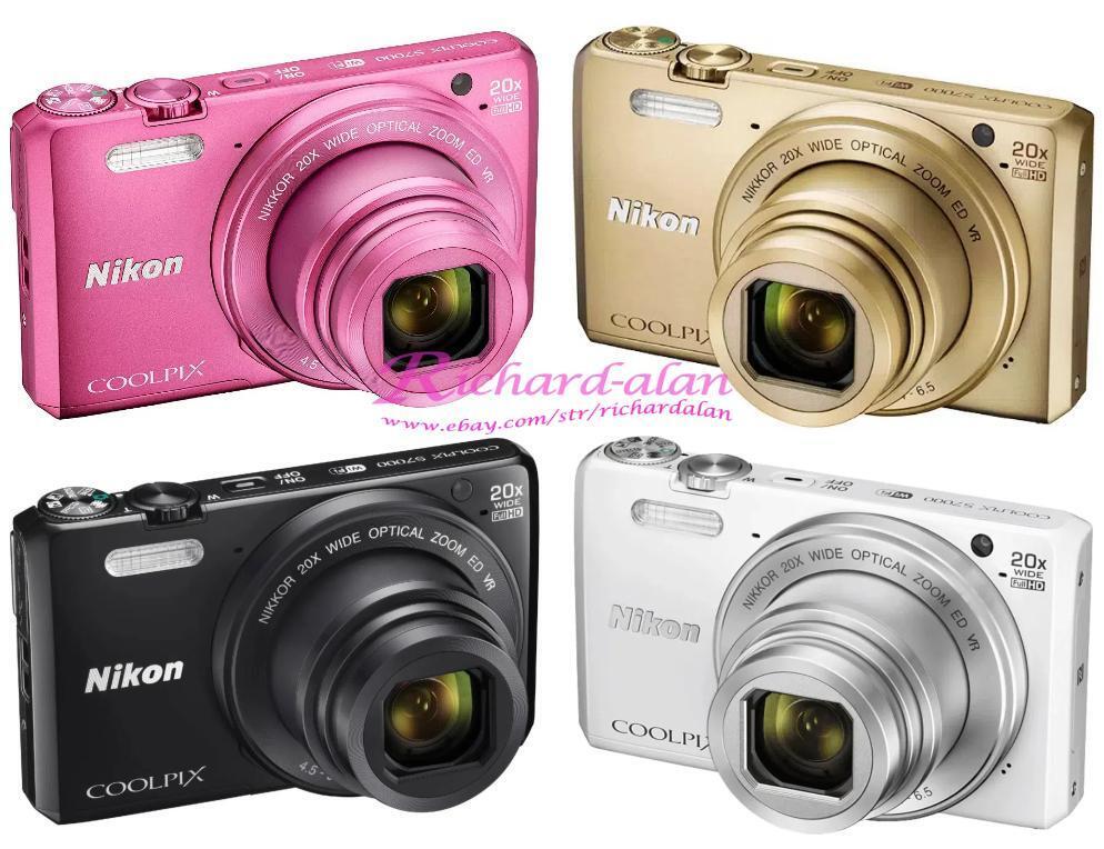 Nikon COOLPIX S7000 16.0MP 20X Optical Zoom Vintage Digital Nikon COOLPIX S7000 16.0MP 20X Optical Zoom Vintage Digital