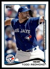 2014 Topps #84 Todd Redmond Toronto Blue Jays