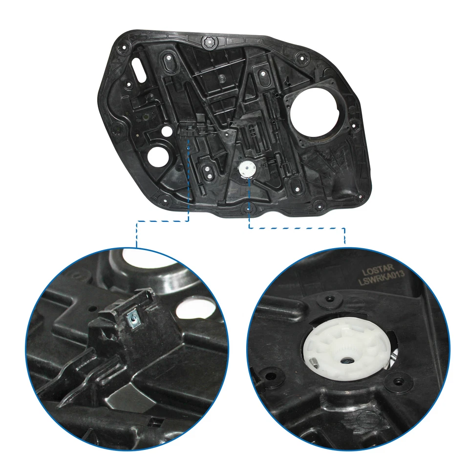 For 2014-15 Kia Optima 82471-2T510 Front Power Window Regulator Left Driver Side Foto 4 de 4