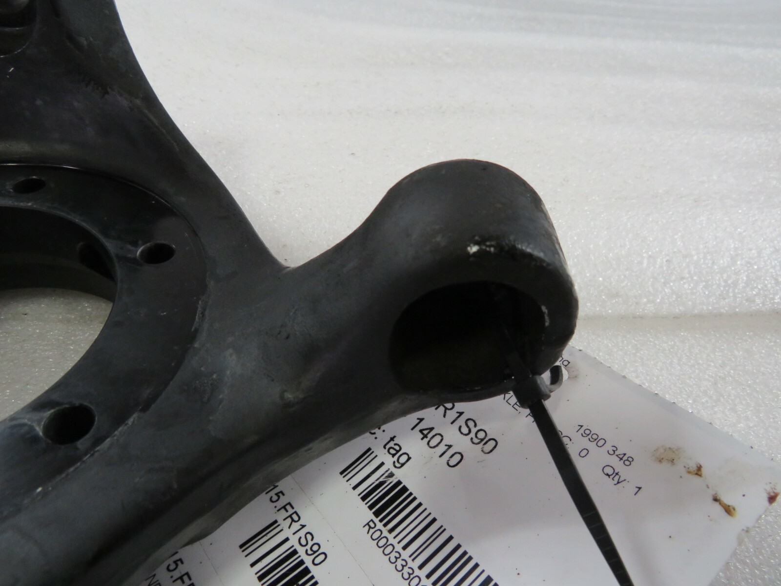 Ferrari 348, LH, Left Front Spindle Knuckle, w/o Hub, Used, P/N 145261
