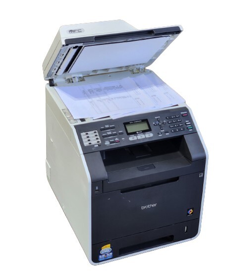 Brother MFC-9460CDN All-In-One Laser Printer FUNCTIONAL! READ FULL