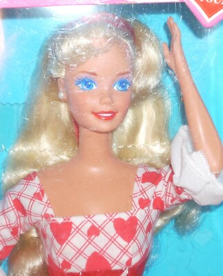 Barbie VALENTINE SWEETHEART BARBIE Doll Opened but Never Removed
