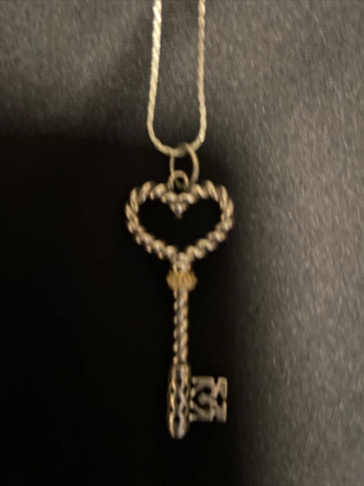 Collar chapado en oro 14K 18 pulgadas Foto 2 de 4