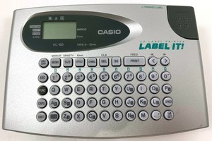 casio label it printer