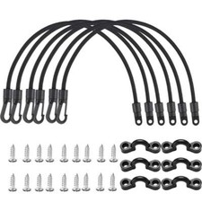 6 Sets Holder Rod Tamer Straps Saver Deck Mou...