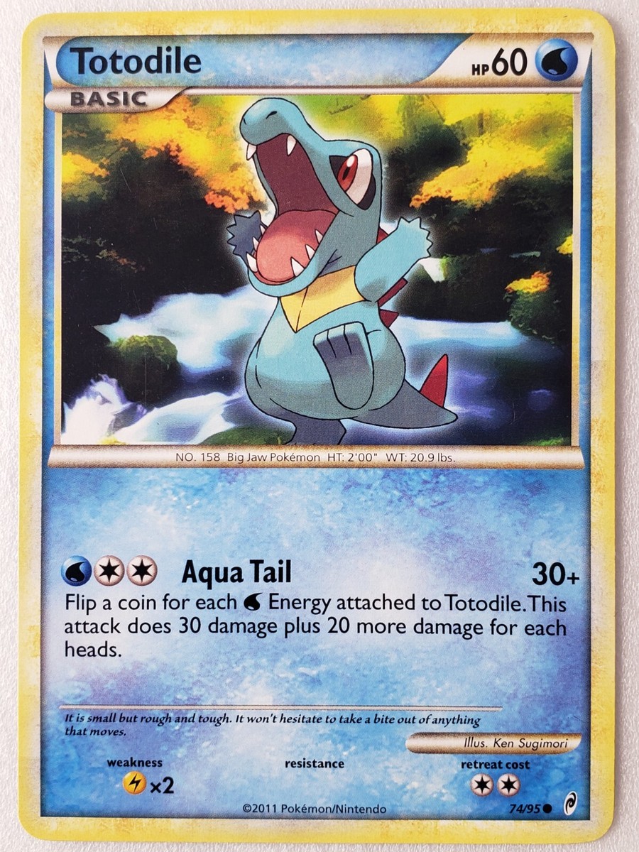 Totodile 74/95 VLP - Call Of Legends Pokemon Card - $2 Combined Shipping