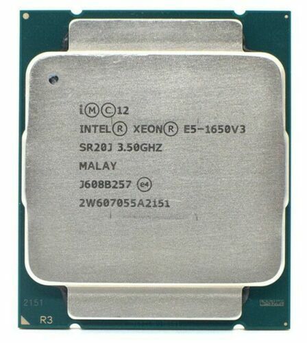 Intel Xeon E5-1650 V3 CPU 6-Core 3.5GHz 15M SR20J 140W LGA2011-3 