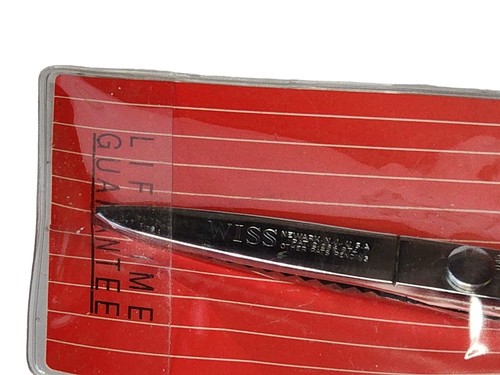 Mundial Tailor's Dressmaker Stainless Steel Scissors 8" Serrated Blades Vintage - Picture 9 of 10