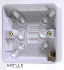Schneider Lisse Moulded Range - GGBL9116 - 1 Gang 16mm Deep Surface Switch Box