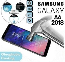 100 Genuine Tempered Glass Screen Protector SM-A600 For Samsung Galaxy A6 2018