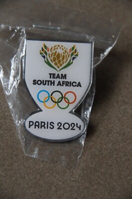 Olympic Games PARIS 2024 - NOC Pin - Team South Africa