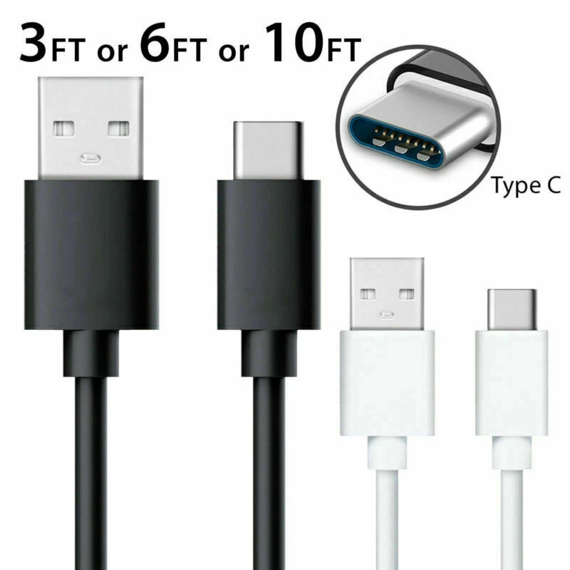 Type-C Fast Charging Cable Cord Sync For SAMSUNG GALAXY S8 S8PLUS NOTE8 USB-C - Image 2 of 4