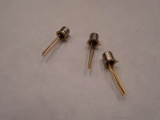 3 PCS. JAN2N930 CFJ 7742 TRANSISTORS MADE IN HONG KONG A507
