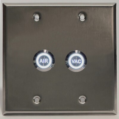 Remote Control Switch Panel  2 Button Dental COMPRESSOR VACUUM - NEW