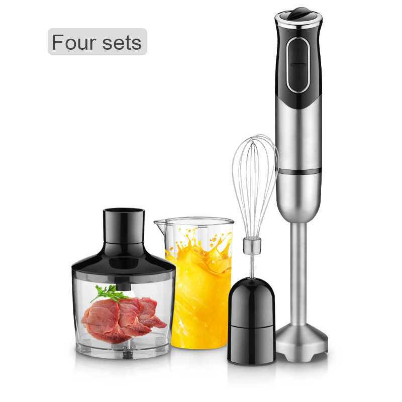110/220V 600W Electric Food Hand Blender Food Mixer Whisk Cup Processor Set | eBay