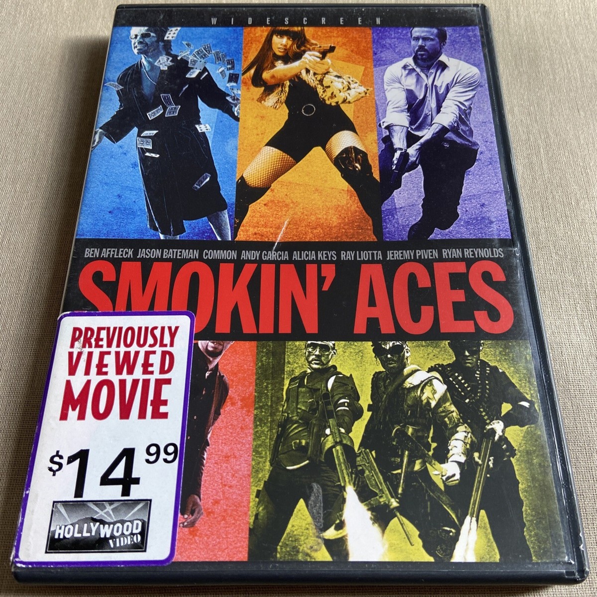 Smokin' Aces (DVD, 2007) Action Ben Affleck Jason Bateman Common