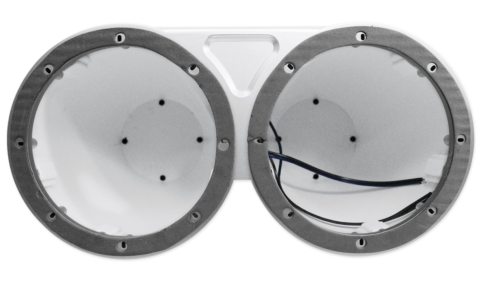 Парный вейкборд Kicker 12KMTEDW Белый с двумя 65-дюймовыми динамиками для вейкбордов KMTED