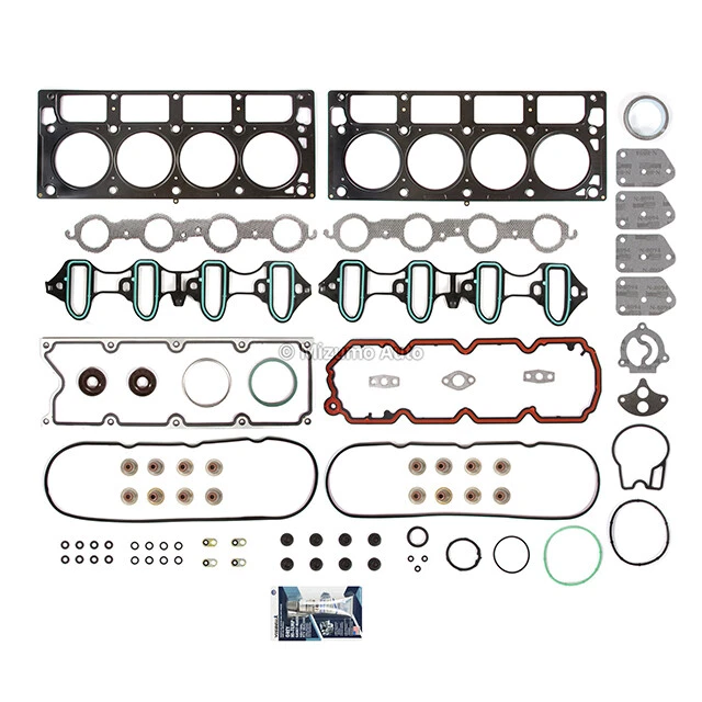 Conjunto completo de anéis de rolamentos de junta ajuste 02-14 Chevrolet GMC Buick Hummer 4.8L 5.3L - Imagem 3 de 4