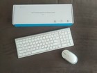 iClever GK03 Wireless Keyboard Tastatur Mouse Maus Silber IC-GK03 Italienisch