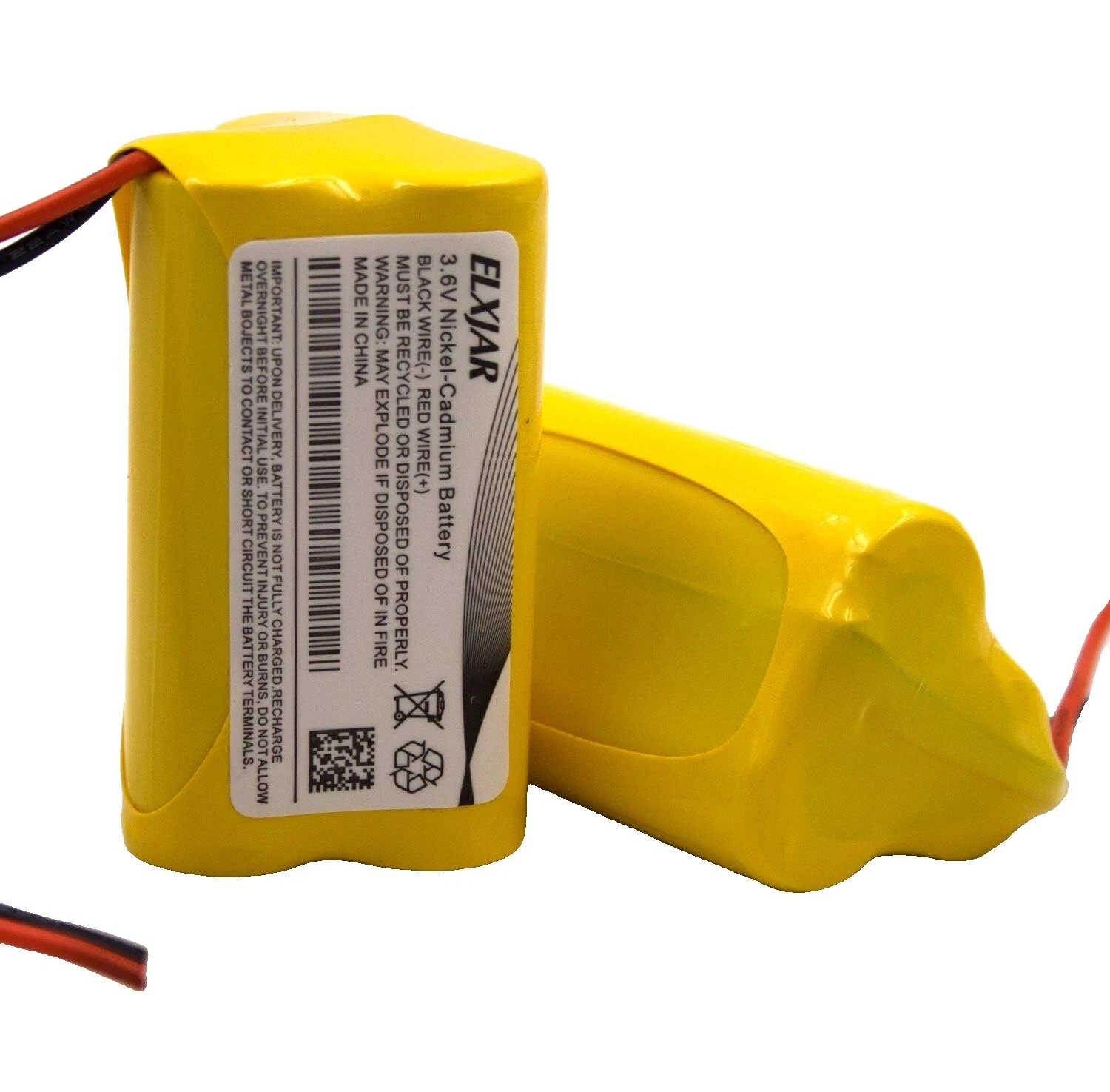 3.6V NiCd Baterías Recargables de usos múltiples