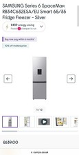 Samsung Series 6 SpaceMax RB34C632ESA/EU Frost Free SmartThings Silver