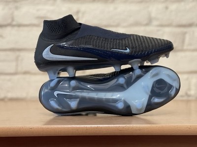 Nike Phantom 6 High Elite FG ACC Men Size 9.5 Shadow Pack Black Blue HJ2147-003