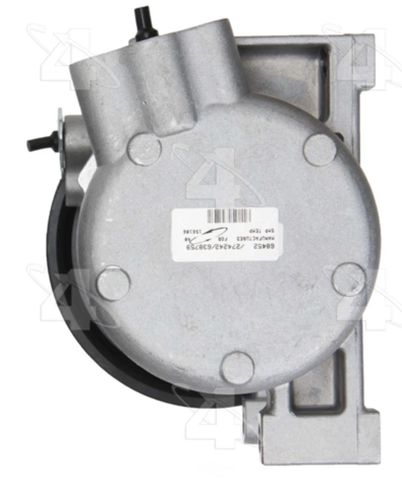 Compresor de aire acondicionado - Compresor nuevo 4 estaciones 68452 para 00-06 Nissan Sentra 1.8L-L4 Foto 2 de 4