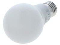 2X GT-PC2A60-6W Led-Leuchten Warmweiß E27 230VAC 6W 200° 3000K Gtv Poland