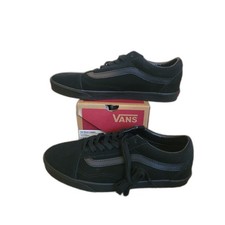 Vans Old Skool Lowpro Black Black Sneakers Men's 5 Women's 6.5 Skate Shoes NWT