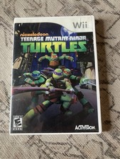 Teenage Mutant Ninja Turtles - Nintendo Wii TESTED no manual