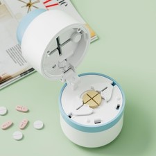 Pill Cutter - Pill Splitter with Stainless Steel Blade for Cutting Small Pill...