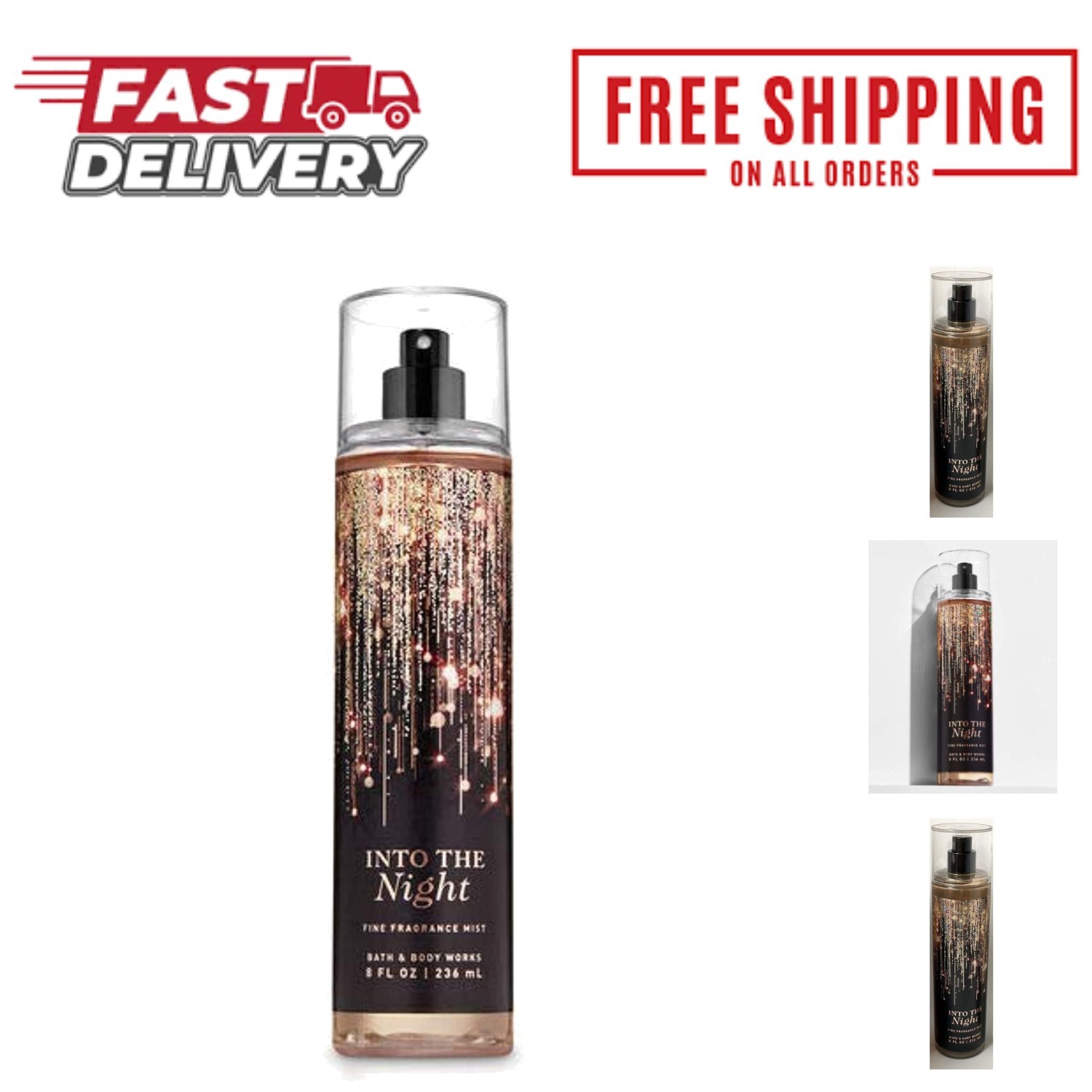 Captivating Into The Night Fine Mist - Nourishing Aromatherapy Blend 8 Fl Oz