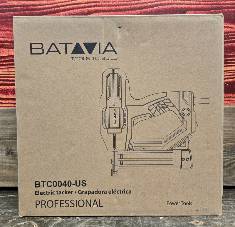 Batavia 2-in-1 CORDED Electric Tacker (BTC0040-US) (OPEN BOX)