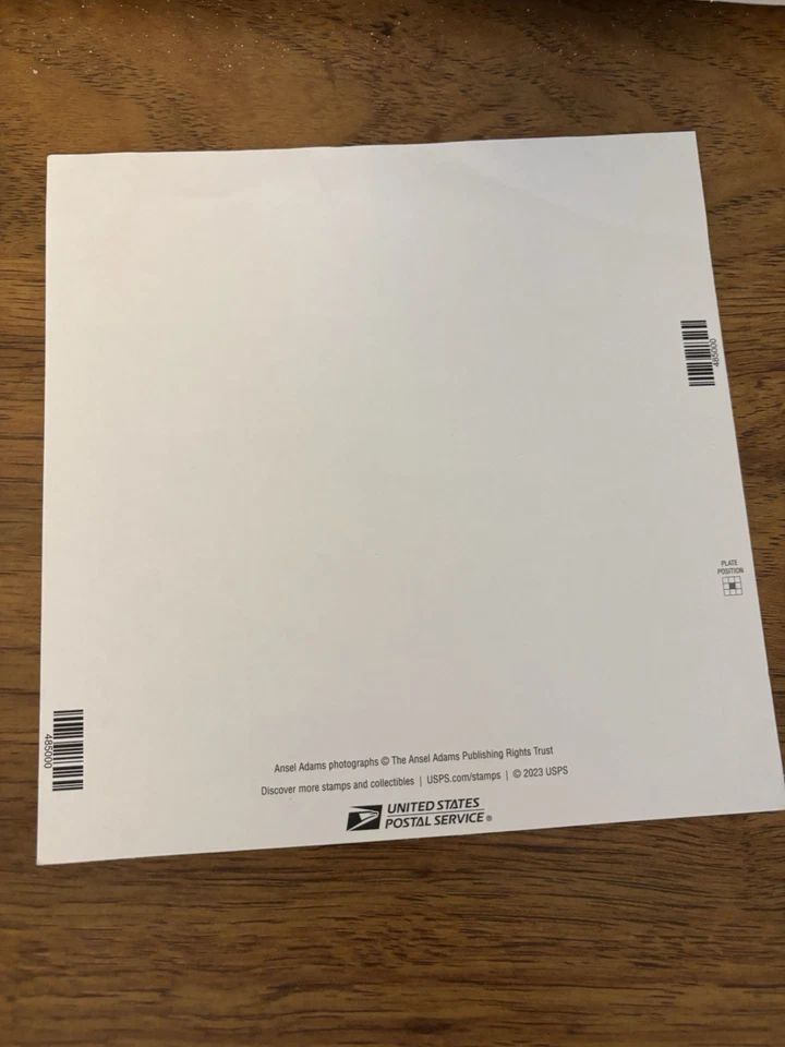 #5854 Ansel Adams-Photographer- (forever) 2024 Issue - MNH Sheet of 16 Different - Image 2 of 4