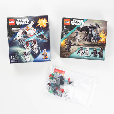 LEGO Star Wars 75390 Luke Skywalkers X-Wing Mech + 75412 Dropship Battle Pack