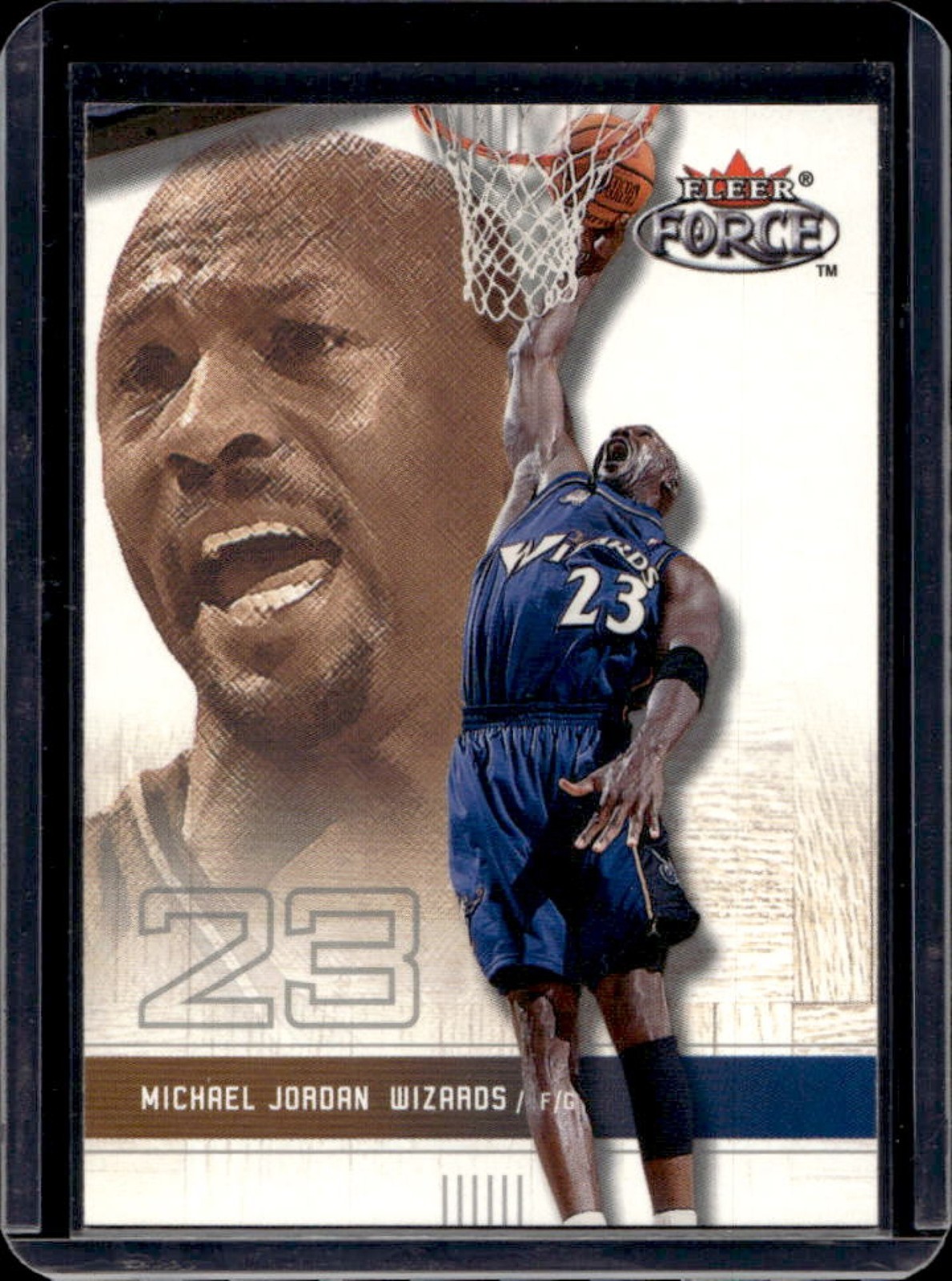 2001-02 Fleer Force Michael Jordan #61 Wizards