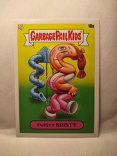 Topps Garbage Pail Kids Trading Card Sticker GPK Twisty Kristy 2024 18a
