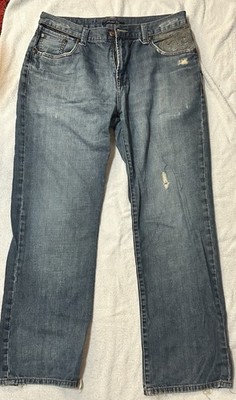 Marc Ecko Cut & Sew Denim Jeans Men's Size 34 Standard Cut Y2K