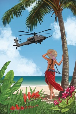 BILLIONAIRE ISLAND #1 VARIANT CVR B GUERRA AHOY COMICS