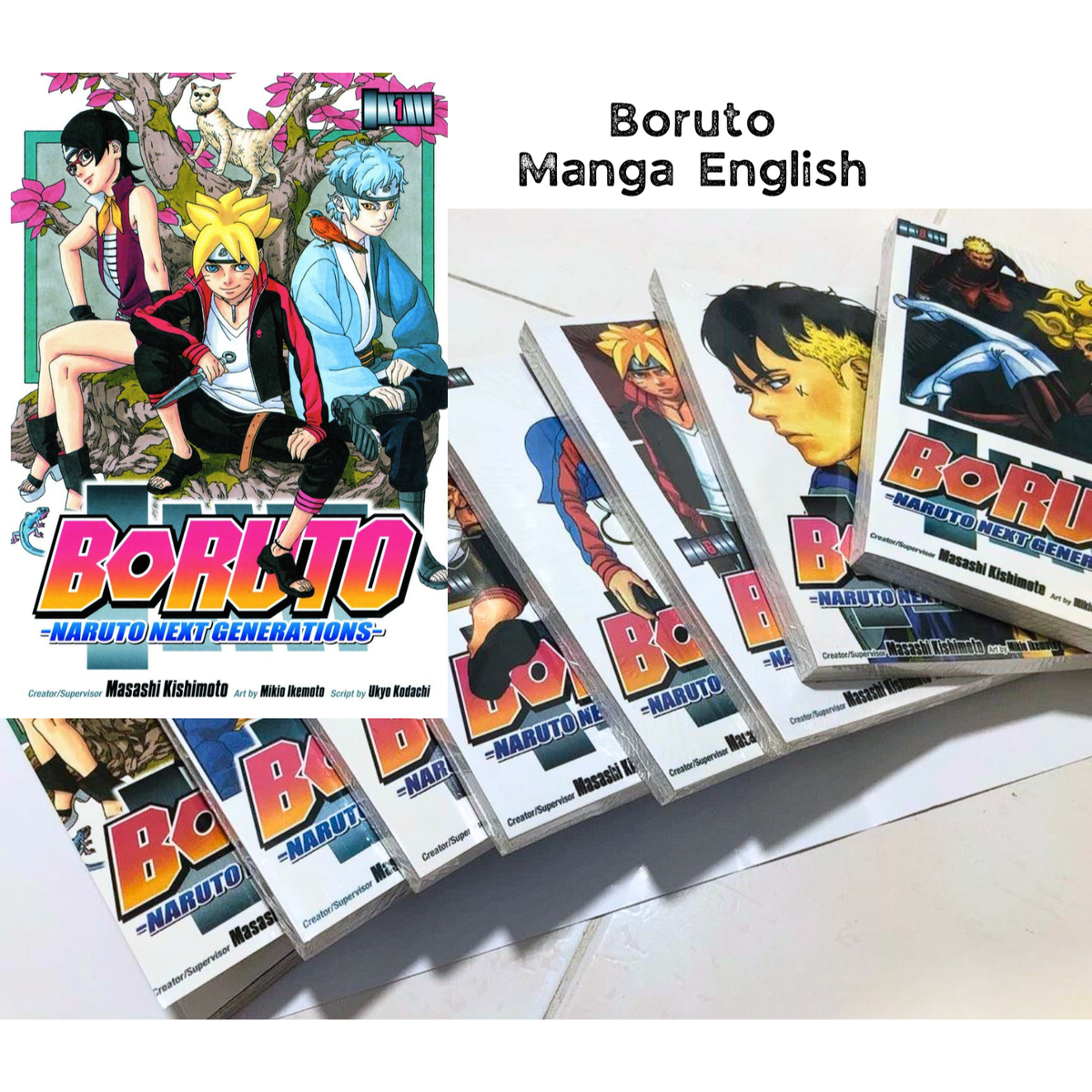 Boruto Next Generations Manga English Comic Volume 1-20 Full Set