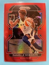 Danielle Robinson β 2022 Prizm WNBA #5 Red parallel /199 (Fever)