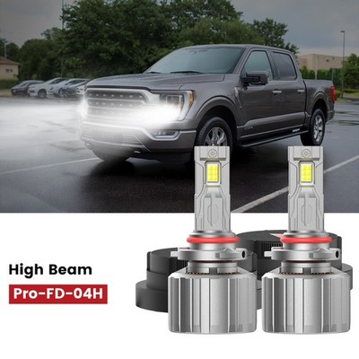 LASFIT LED Headlight Bulbs High Beam Fit for Ford F-150 2018-2023 Bright 11000LM