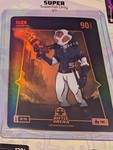 CJ Abrams `Alien` 2025 Bo Jackson Battle Arena Fire Battlefoil BF-176